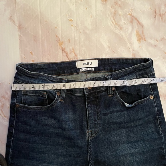 Pistola medium wash skinny ankle jeans in size 29 - Picture 9 of 10